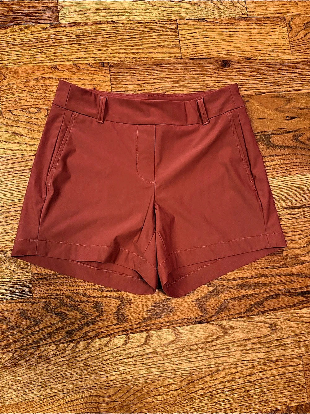 SPANX Sunshine Solutions Athletic Shorts in Red Size XS crimson color